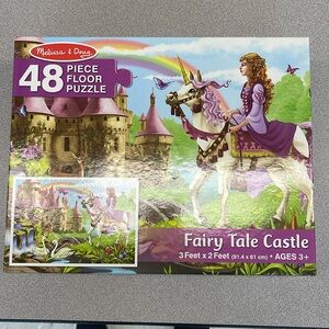 NEW Melissa & Doug Castle Floor Puzzle